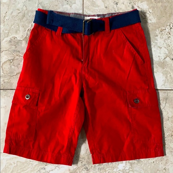 Boys size 10 red Levi’s Westwood Cargo Shorts - Picture 1 of 2